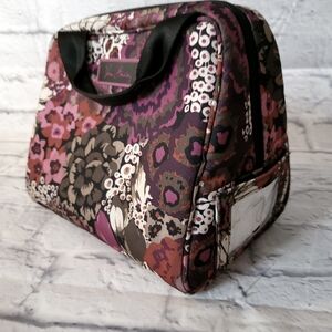 Vera Bradley Lighten Up Lunch Cooler Bag Rosewood